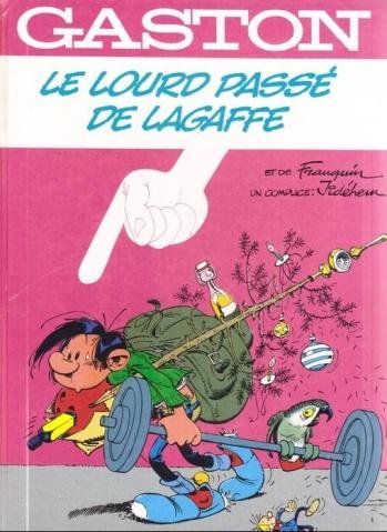 jaquette livre Gaston, le lourd passé de Lagaffe