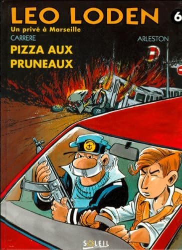 jaquette livre Léo Loden Tome 6 - Pizza Aux Pruneaux
