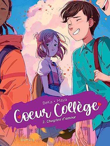 jaquette livre Coeur Collège Tome 2 - Chagrins D'amour