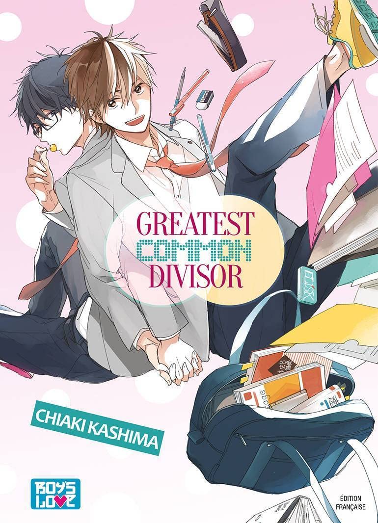 jaquette livre Greatest Common Divisor - Livre (Manga) - Yaoi