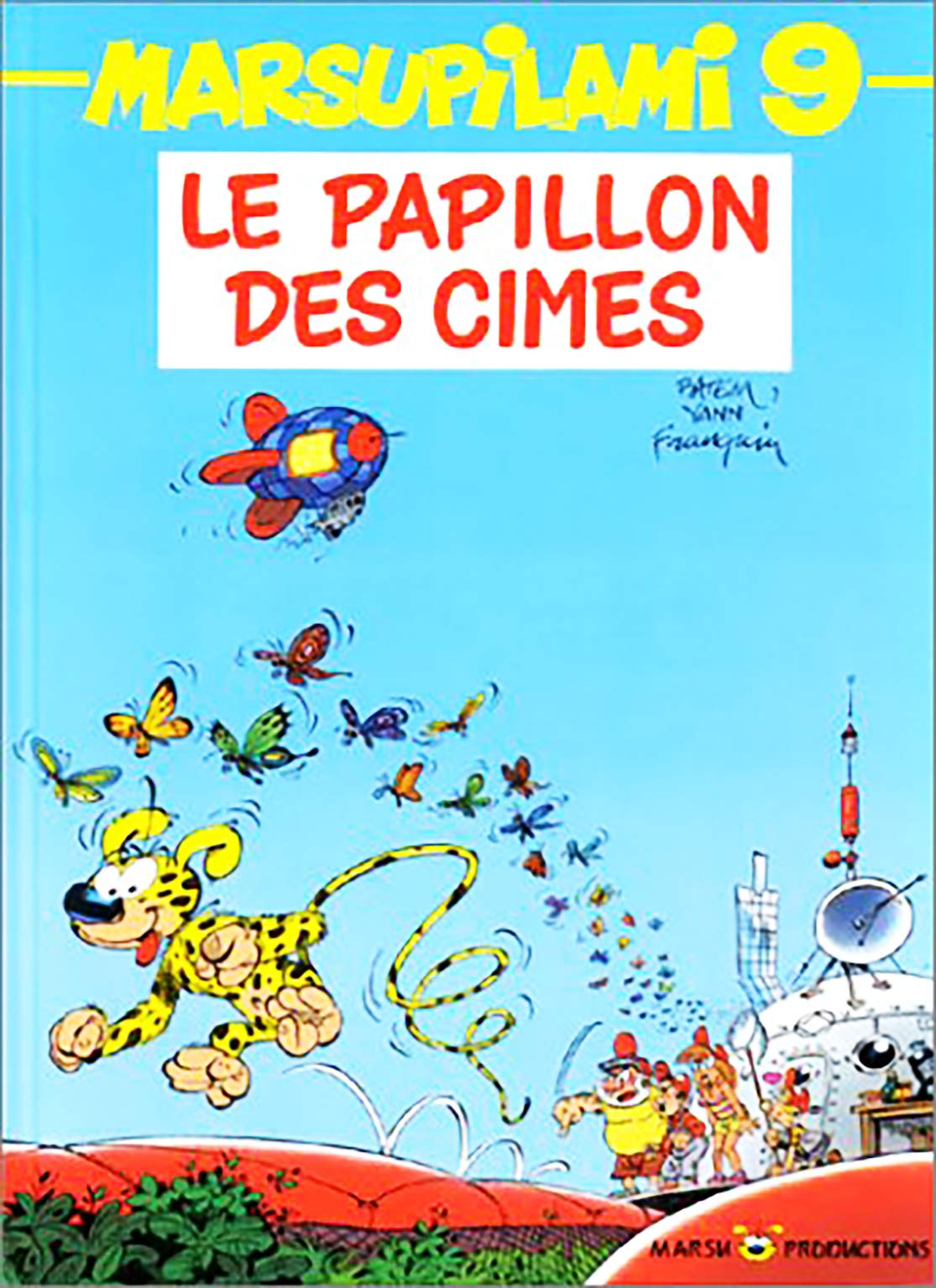 jaquette livre Le Marsupilami, tome 9 : Le Papillon des cimes