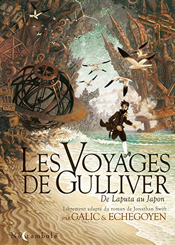 jaquette livre Les Voyages De Gulliver - De Laputa Au Japon