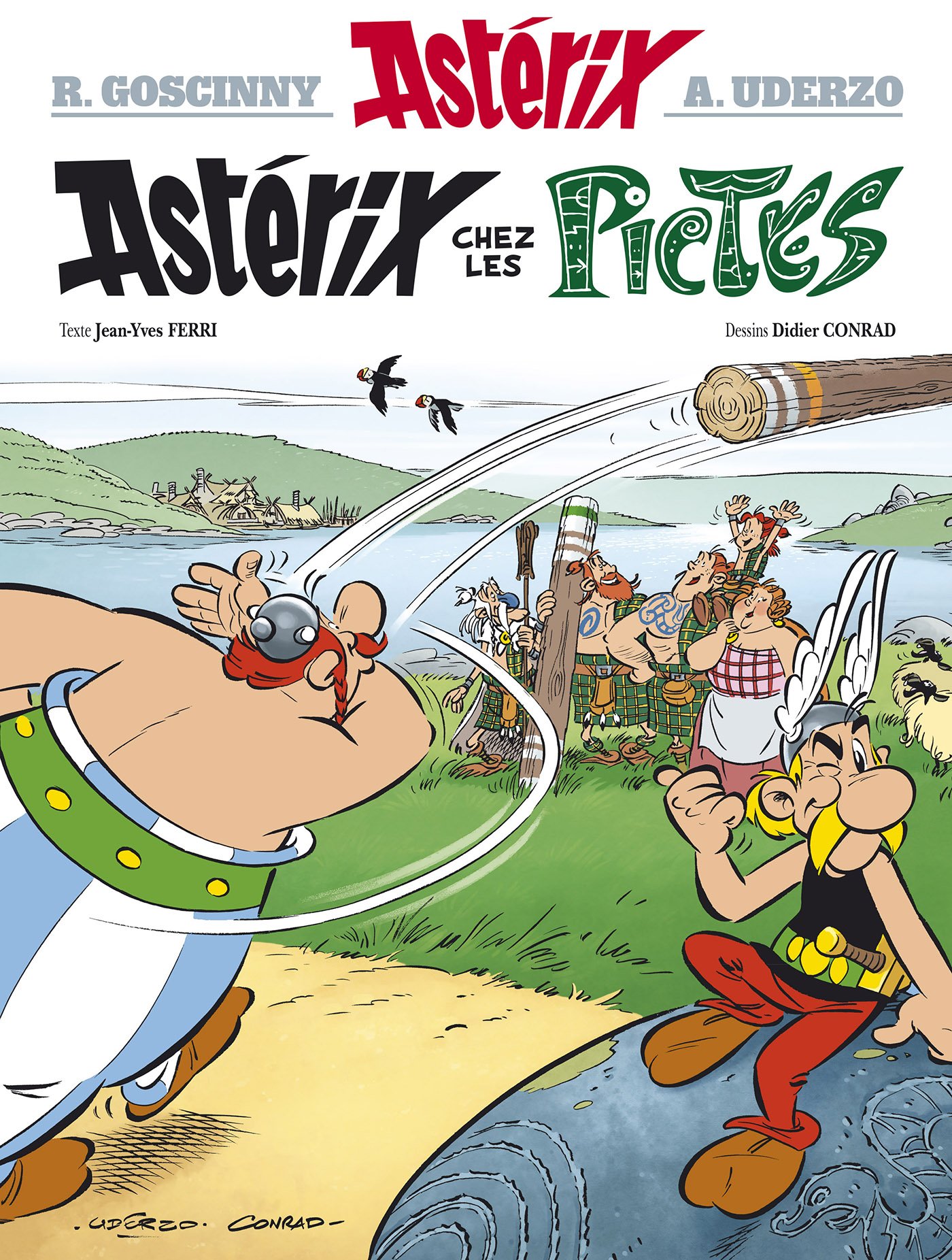 jaquette livre Astérix chez les Pictes - 35