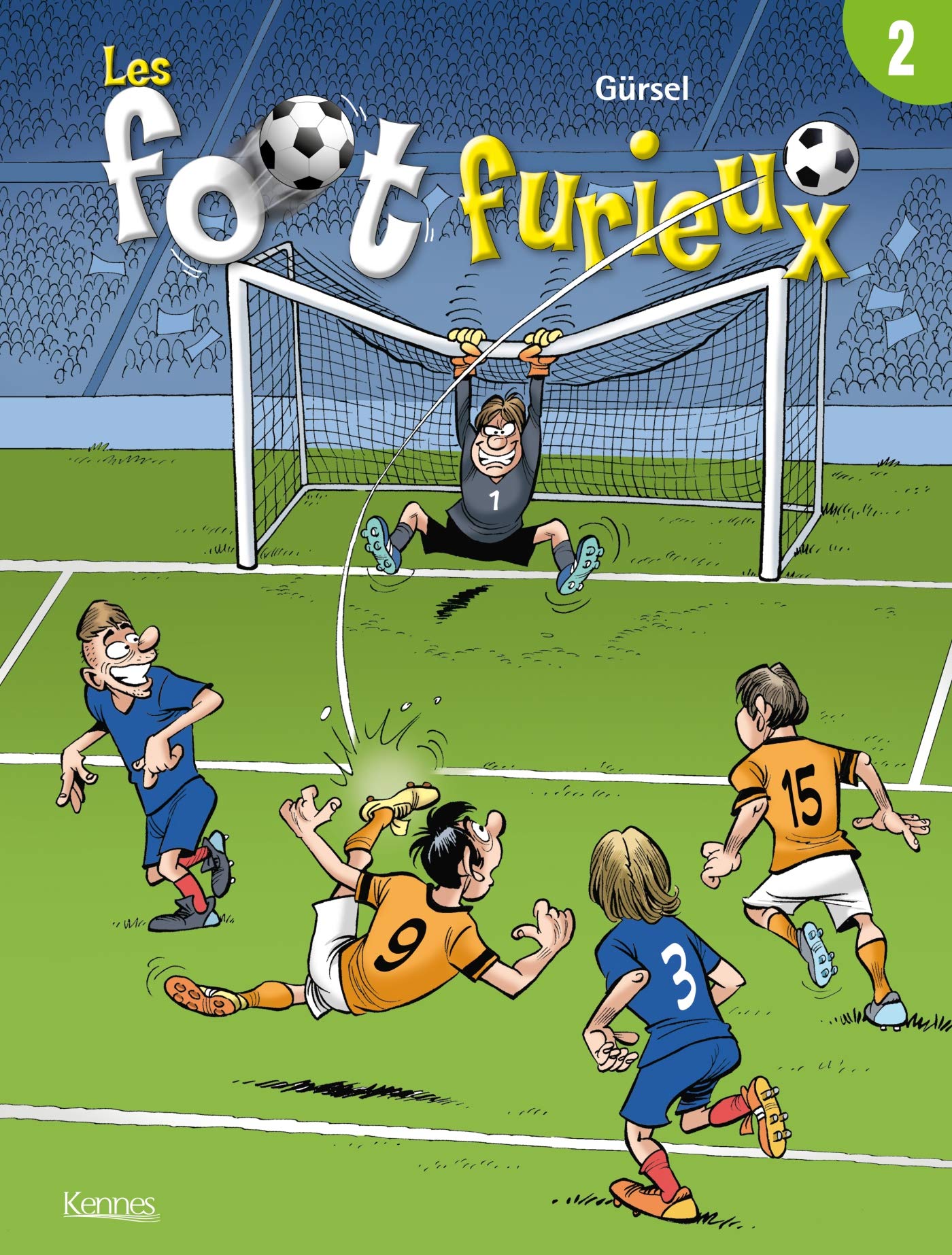 jaquette livre Les Foot furieux, tome 2