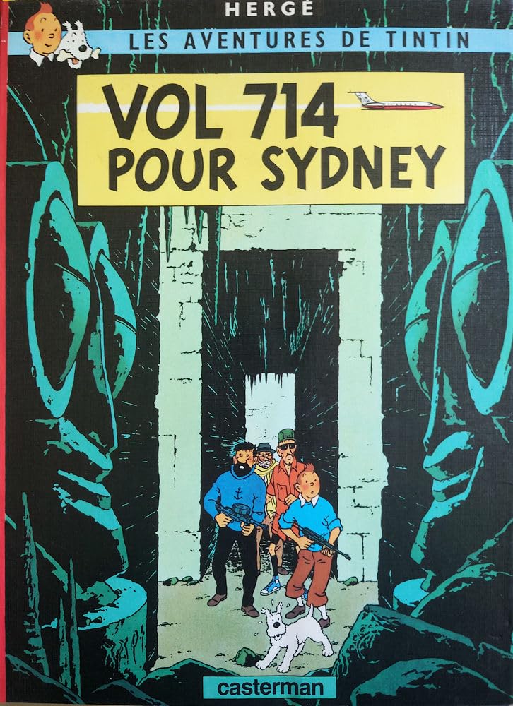 jaquette livre Hergé - Tintin - Total - Vol 714 pour Sidney - édition publicitaire