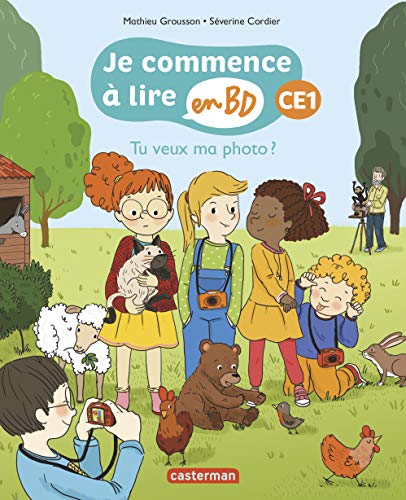 jaquette livre Je Commence À Lire En Bd - Ce1 - Tu Veux Ma Photo ?