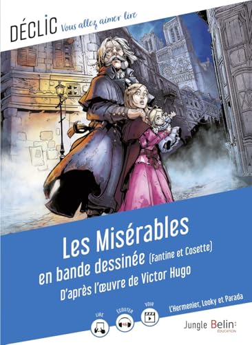 jaquette livre Les Misérables En Bande Dessinée (Fantine Et Cosette) - D'après L'oeuvre De Victor Hugo