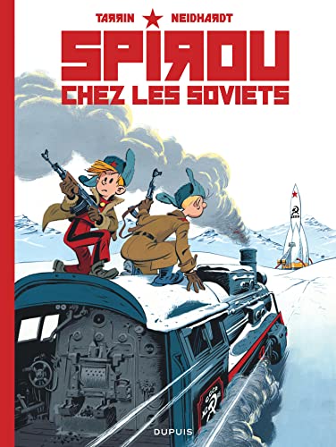 jaquette livre Spirou Et Fantasio - Spirou Chez Les Soviets