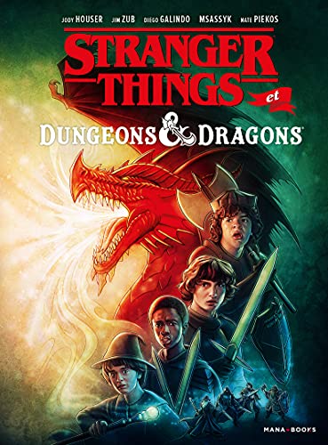 jaquette livre Stranger Things Et Dungeons & Dragons
