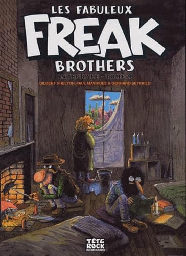 jaquette livre Les Fabuleux Freak Brothers Tome 9