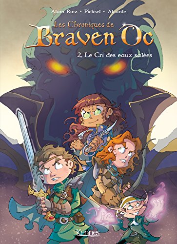 jaquette livre Les Chroniques De Braven Oc Tome 2 - Le Cri Des Eaux Salées