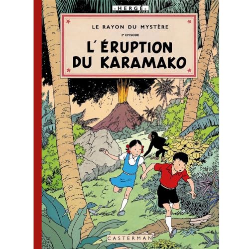 jaquette livre Les Aventures De Jo, Zette Et Jocko Tome 4 - Le Rayon Du Mystère - Tome 2, L'éruption Du Karamako