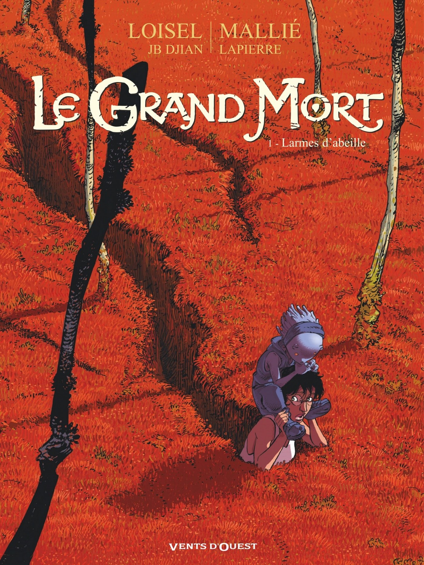 jaquette livre Le Grand Mort - Tome 01: Larmes d'abeille