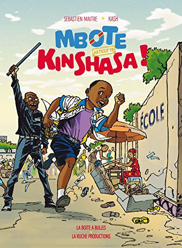 jaquette livre Mbote Kinshasa - Article 15