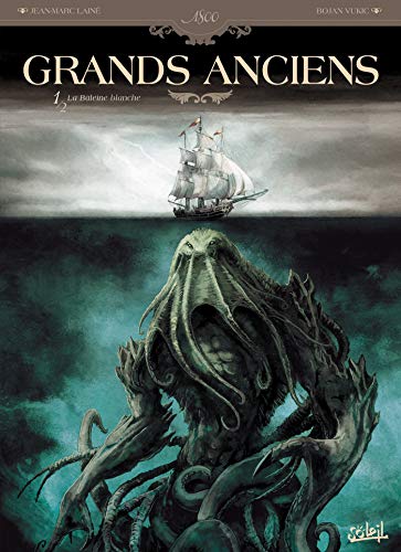 jaquette livre Grands Anciens Tome 1 - La Baleine Blanche