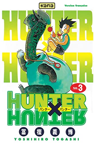 jaquette livre Hunter X Hunter - Tome 3 : L'arrivée