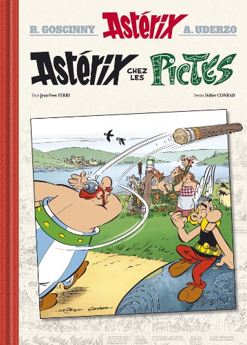 jaquette livre Astérix Tome 35 - Asterix Chez Les Pictes version de luxe