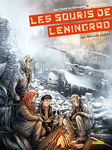 jaquette livre Les Souris De Leningrad Tome 2 - La Ville Des Morts 2/2