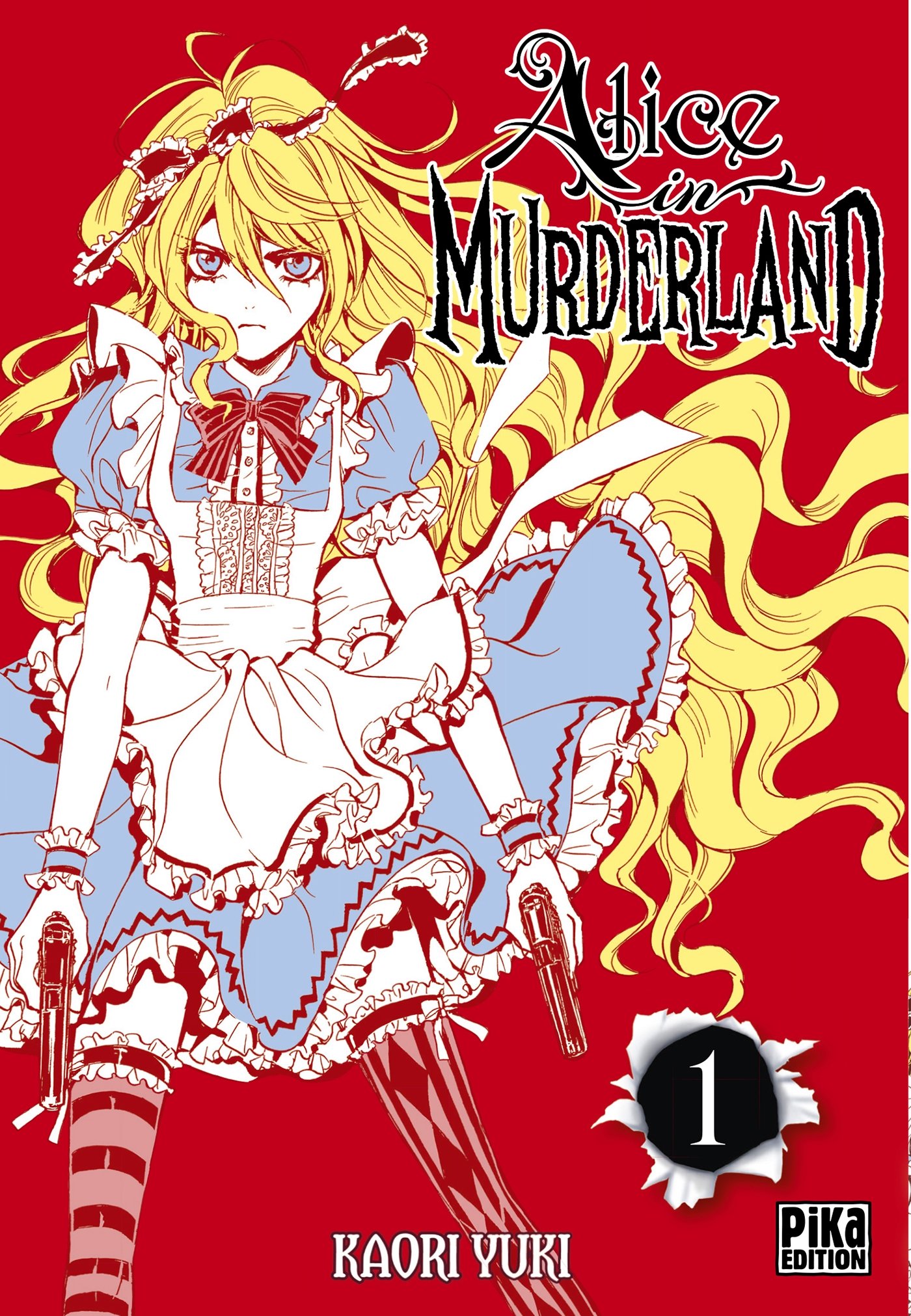 jaquette livre Alice in Murderland T01