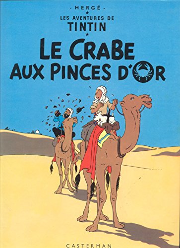 jaquette livre Les Aventures De Tintin - Le Crabe Aux Pinces D'or