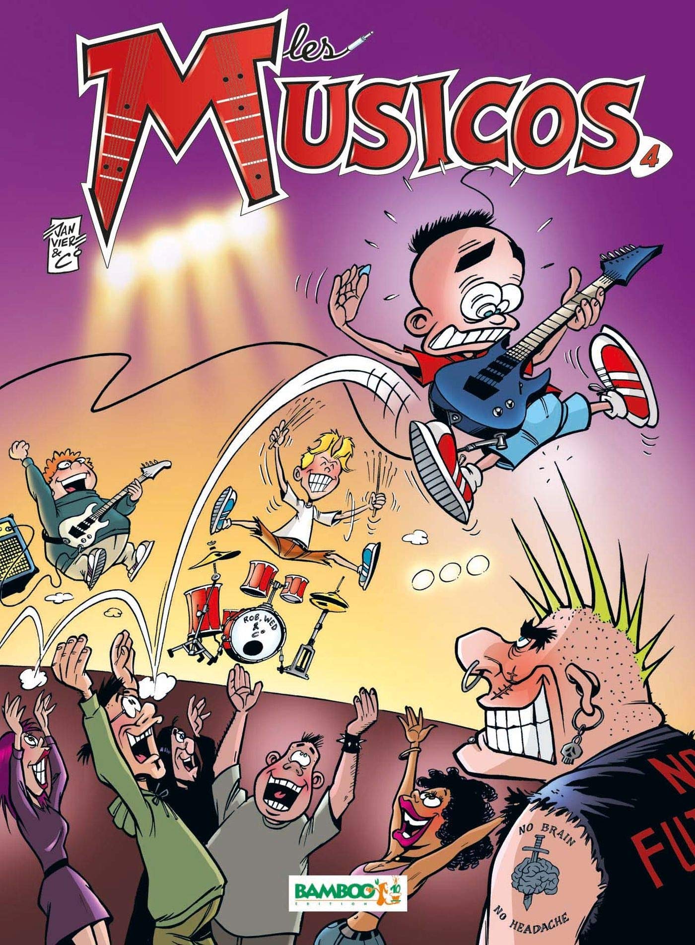 jaquette livre Les Musicos, Tome 4 :