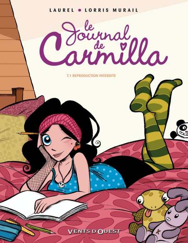 jaquette livre Le Journal De Carmilla Tome 1 - Reproduction Interdite