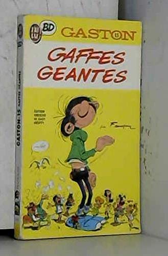 jaquette livre Gaston N°15 - Gaffes Geantes