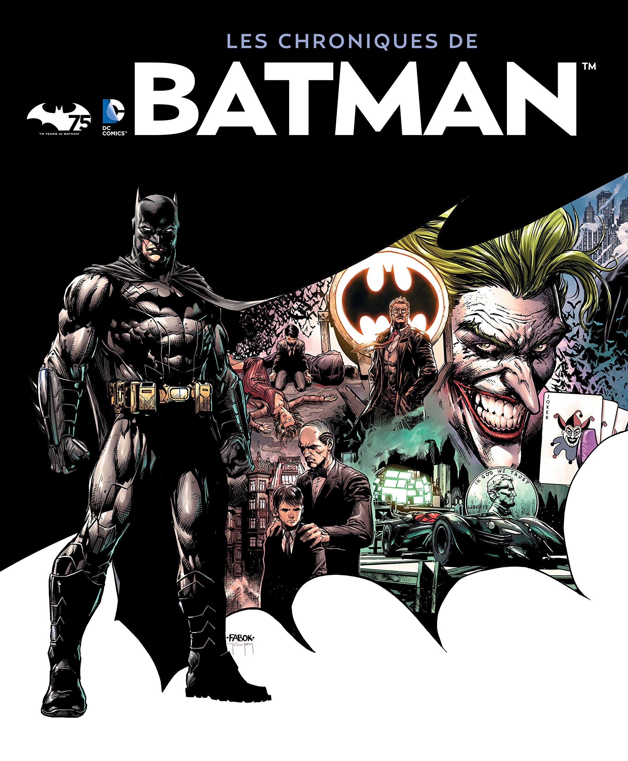 jaquette livre Les Chroniques de Batman