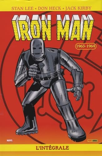 jaquette livre Iron Man L'intégrale Tome 1 - 1963-1964