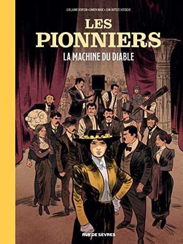 jaquette livre Les Pionniers Tome 1 - La Machine Du Diable