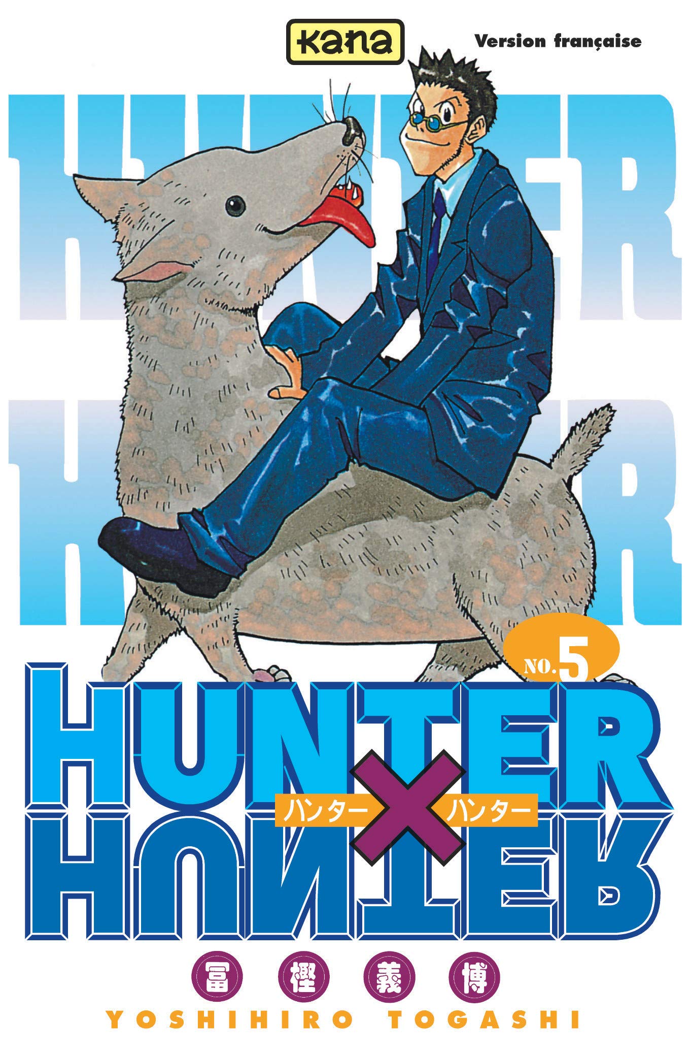 jaquette livre Hunter X Hunter, tome 5