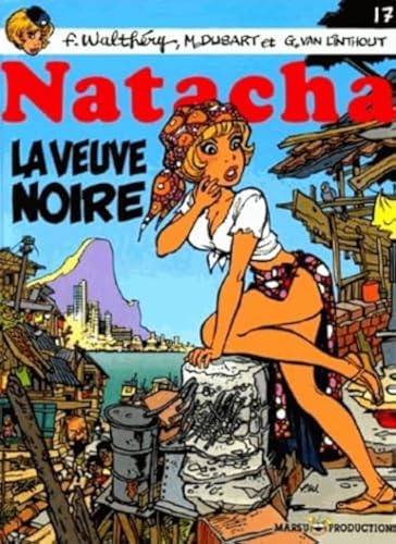 jaquette livre Natacha Tome 17 - La Veuve Noire