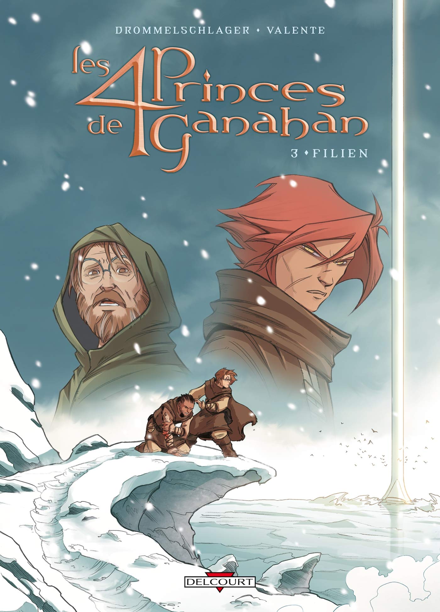 jaquette livre Les 4 Princes de Ganahan, Tome 3 : Filien