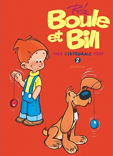 jaquette livre Boule & Bill L'intégrale Tome 2 - 1963-1967