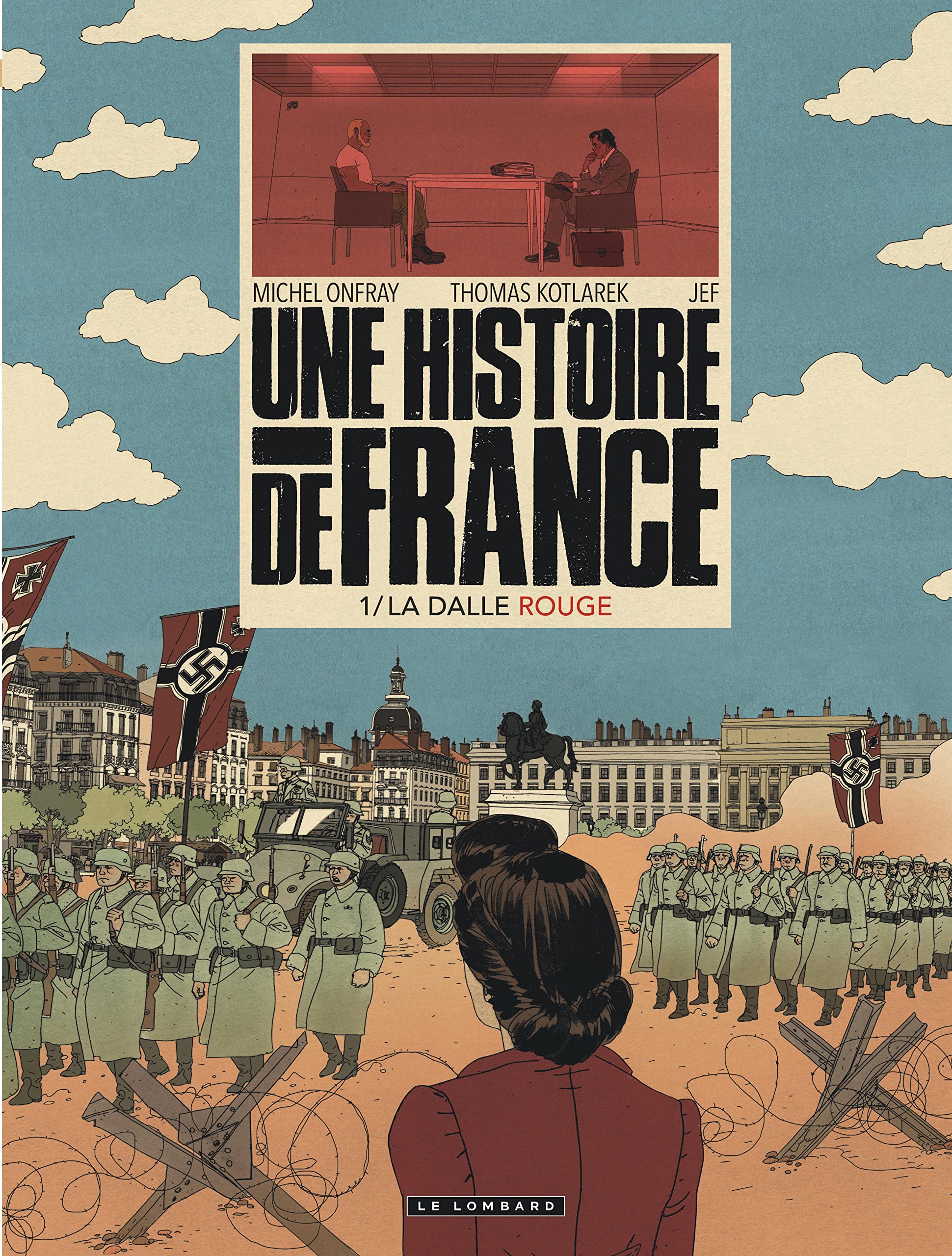 jaquette livre Une Histoire de France - tome 1 - La Dalle rouge