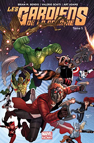 jaquette livre Les Gardiens De La Galaxie Tome 5 - Les Gardiens Rencontrent Les Avengers
