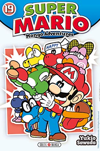 jaquette livre Super Mario - Manga adventures - Tome 19