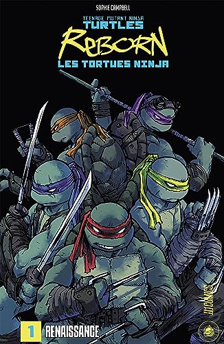 jaquette livre Les Tortues Ninja Reborn Tome 1 - Renaissance