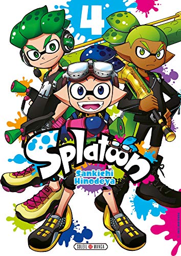 jaquette livre Splatoon - Tome 4