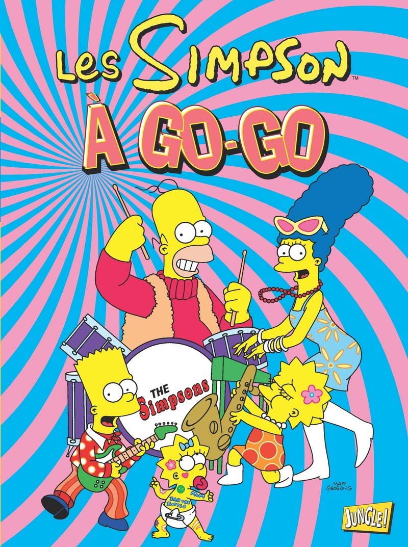 jaquette livre Les Simpson, Tome 23 : A go-go