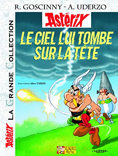 jaquette livre Astérix Tome 33 - Le Ciel Lui Tombe Sur La Tête