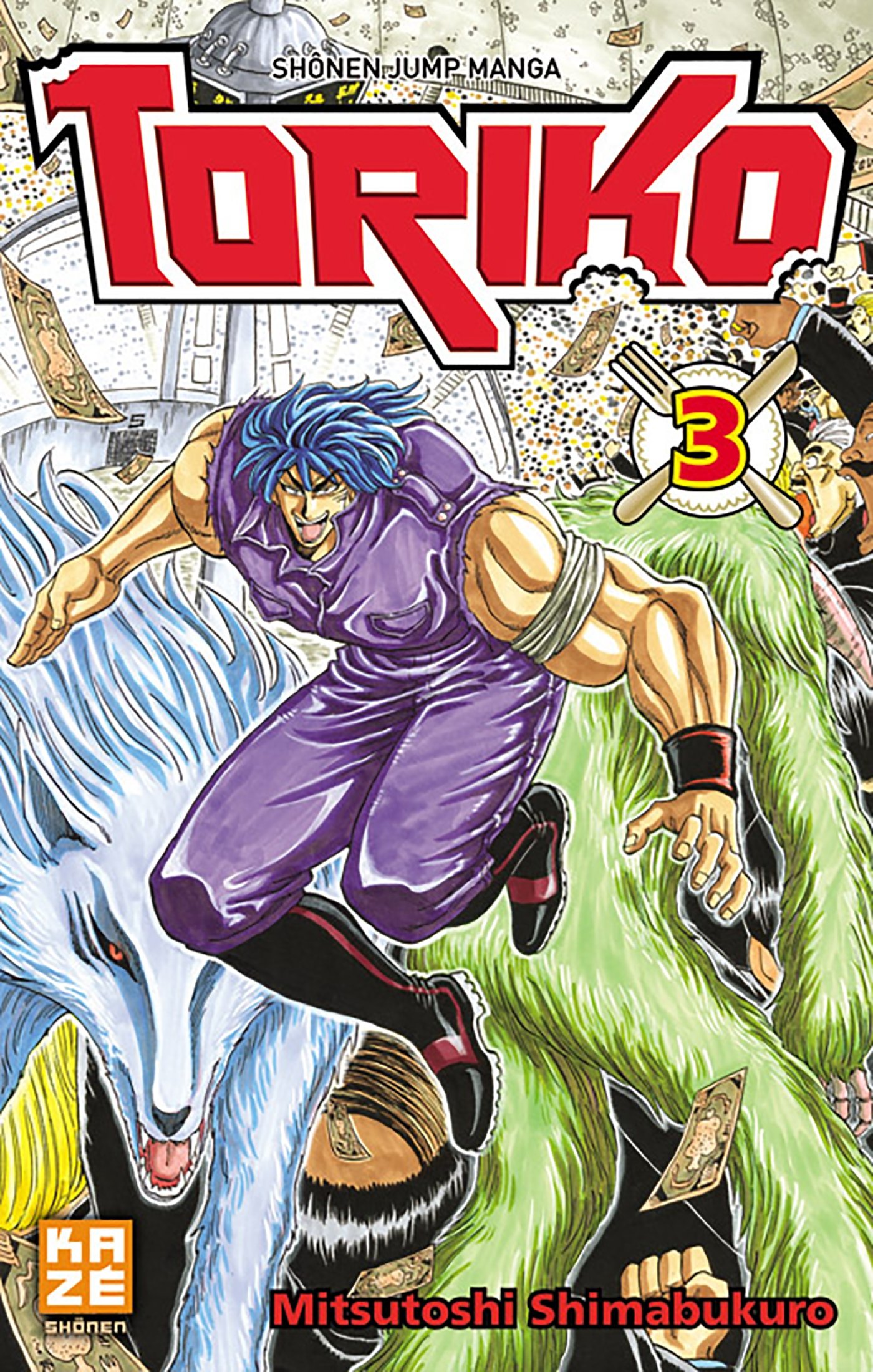 jaquette livre Toriko T03