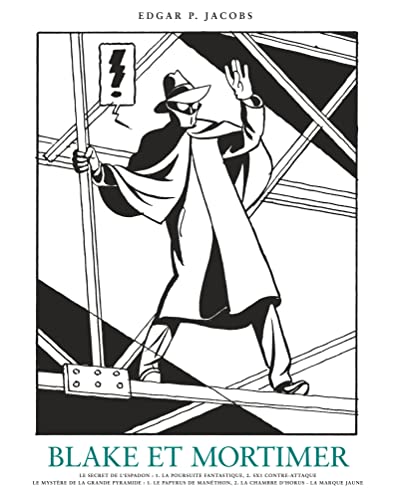 jaquette livre Les Aventures De Blake Et Mortimer Oeuvres Complètes Tome 1 - Le Secret De L'espadon Tome 1, La Poursuite Fantastique - Tome 2, Sx1 Contre-Attaque - Le Mystère De La Grande Pyramide Tome 1...