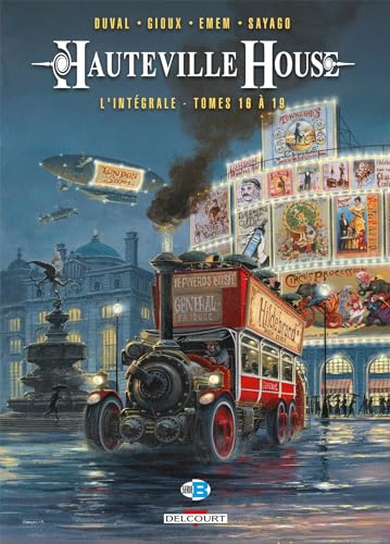 jaquette livre Hauteville House L'intégrale - Tome 16, Mélancholia - Tome 17, Le Journal D'arthur Blake - Tome 18, Le Roi Zoulou - Tome 19, La Cité D'or