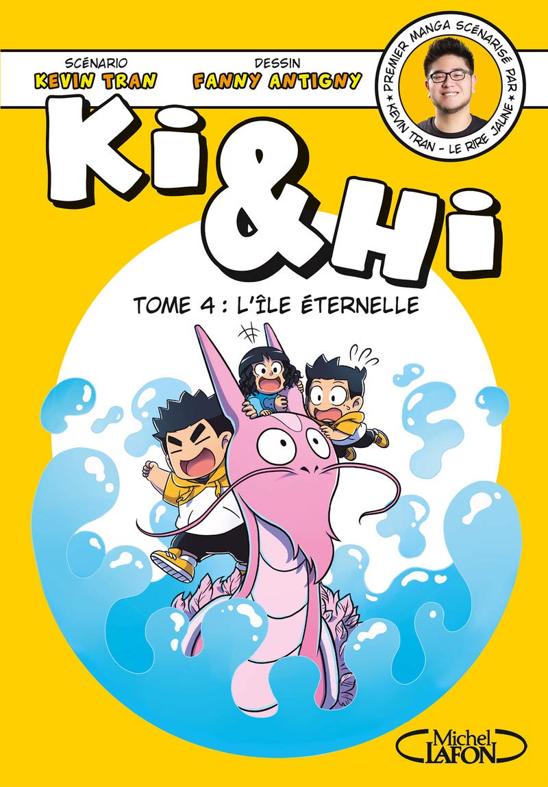 jaquette livre Ki & Hi - tome 4 L'île éternelle (4)