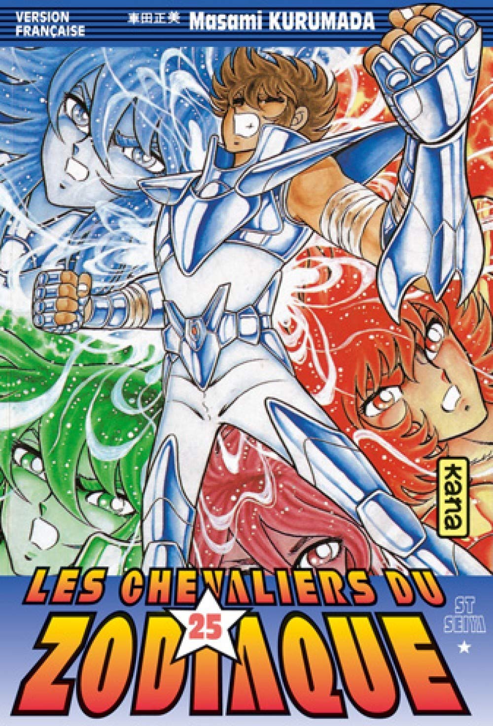 jaquette livre Les Chevaliers du Zodiaque : St Seiya, tome 25