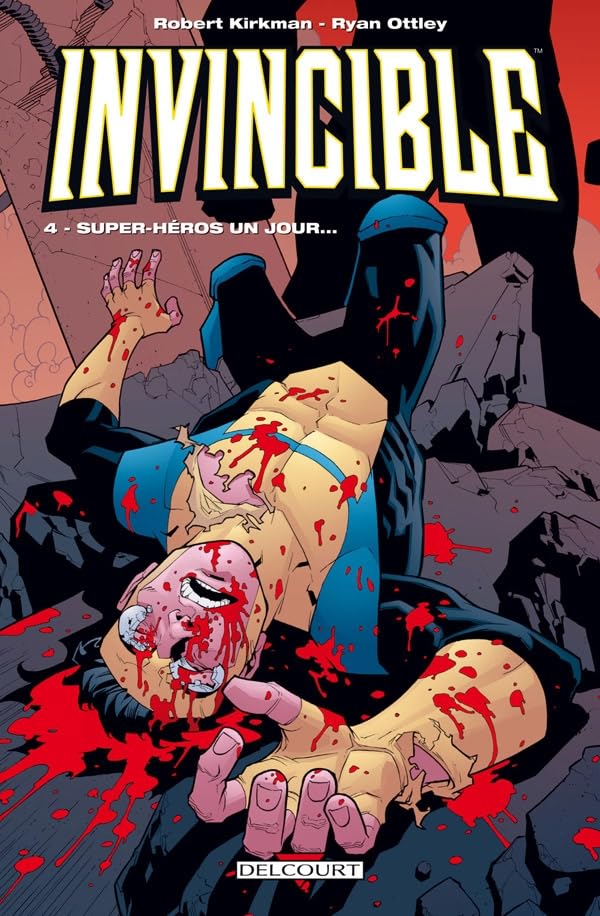 jaquette livre Invincible Tome 4 - Super-Héros Un Jour