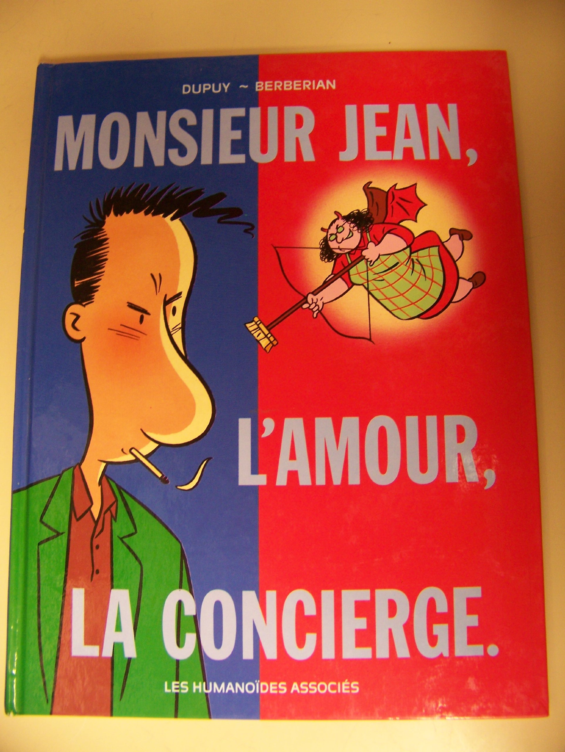jaquette livre Monsieur Jean, Tome 1 : L'amour, la concierge