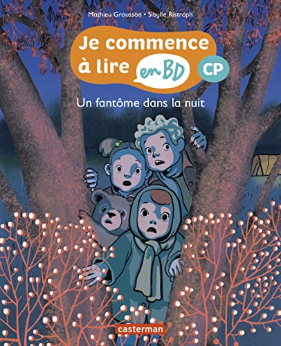 jaquette livre Je Commence À Lire En Bd - Cp - Un Fantôme Dans La Nuit