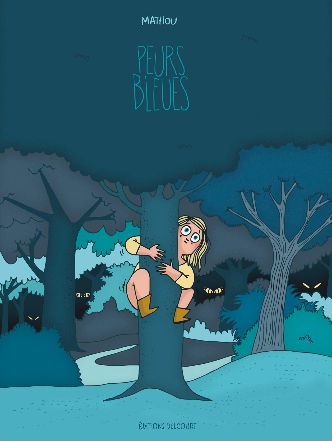 jaquette livre Peurs bleues